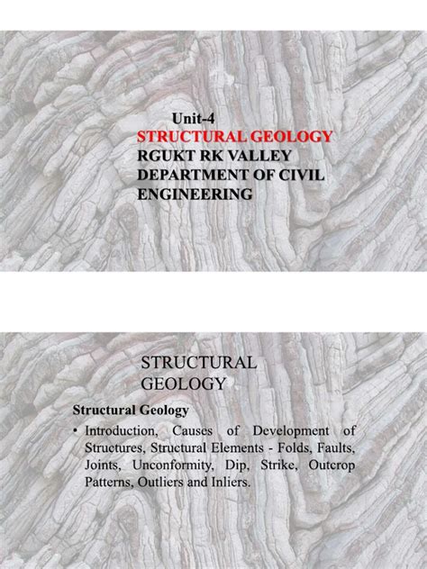 Structural Geology | PDF