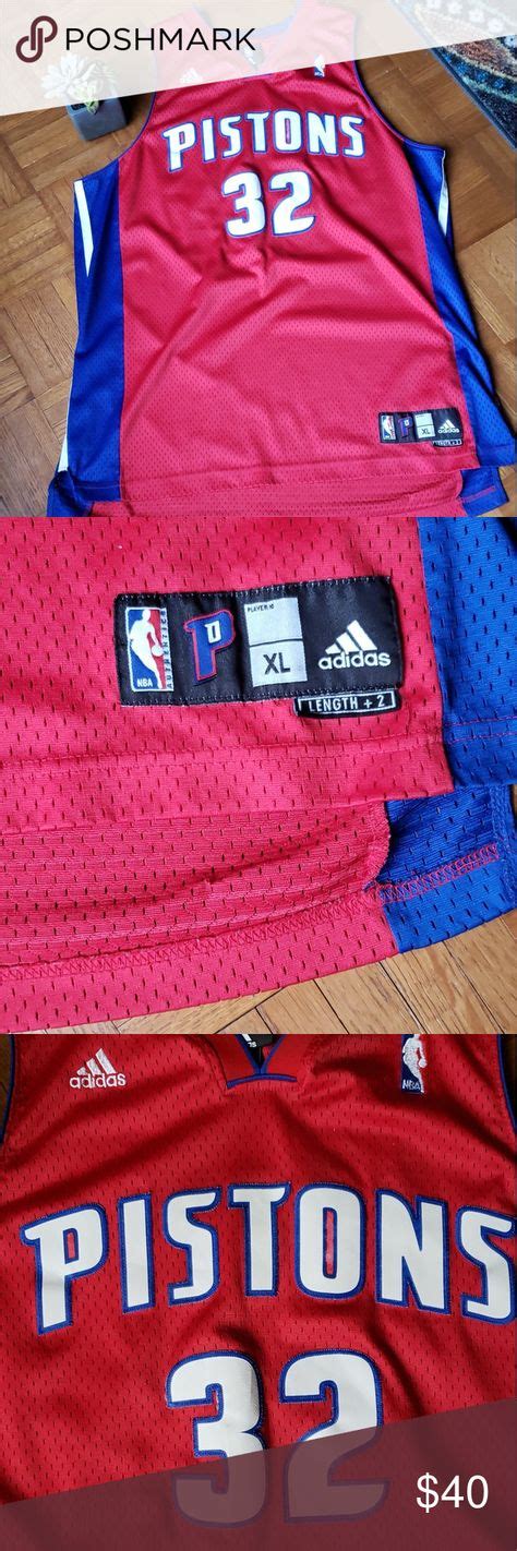 Official NBA Detroit Pistons jersey Retired player Richard Hamilton. Jersey is men's XL ...