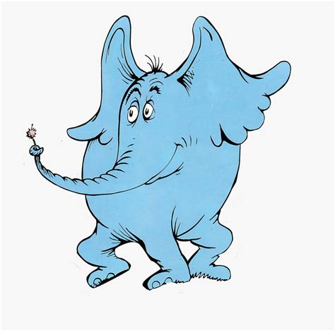 Horton The Elephant Clipart - Dr Seuss Characters , Free Transparent Clipart - ClipartKey