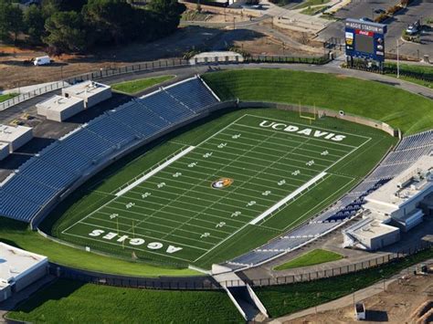 Aggie Stadium - UC Davis | Sky football, Stadium, Football stadiums