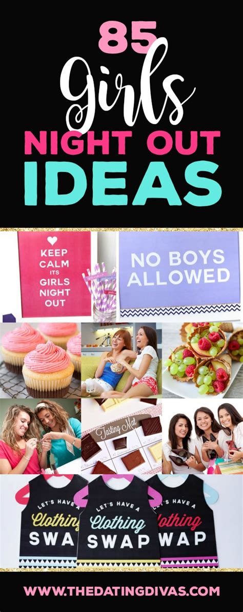 Girls Night Out Ideas and Activities - from The Dating Divas