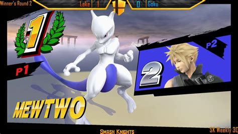 Lake (Mewtwo) VS Goku (Cloud, Bayo) WR2 SK 30 - YouTube