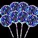 Amazon.com: 10 Pack LED Balloons with Sticks - Light Up Balloons LED Balloon, Clear Bobo ...