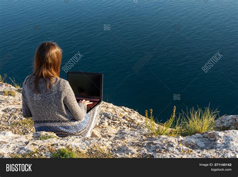 Girl Working On Laptop Image & Photo (Free Trial) | Bigstock