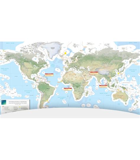 Maritime Boundaries of the World Map (5th Edition, Feb 2023)