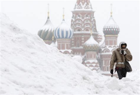 Moscow sees notable snow