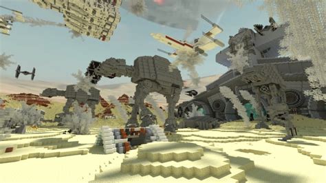 Star Wars: The Battle of Jakku Minecraft Project