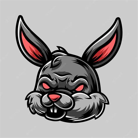 Premium Vector | Rabbit logo design mascot illustration