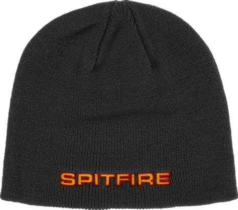 Spitfire Classic 87' Beanie - charcoal/gold/red | Tactics