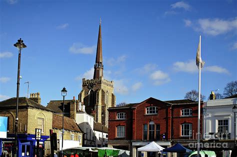 Stowmarket town view Photograph by Tom Gowanlock - Fine Art America