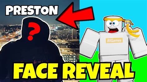 PRESTON Roblox Developer FACE REVEAL (Pet Simulator X ) - YouTube