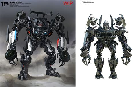 Transformers The Last Knight Concept Art: Cybertron, Barricade And Daytrader - Transformers News ...