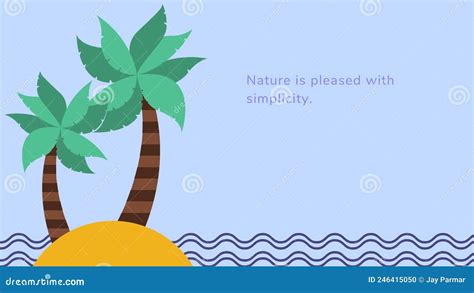 Beach Wallpaper Ocean Background Stock Illustration | CartoonDealer.com #304221433