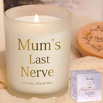 Scented Candles Gifts for Women Mum from Daughter Son, Funny Christmas ...
