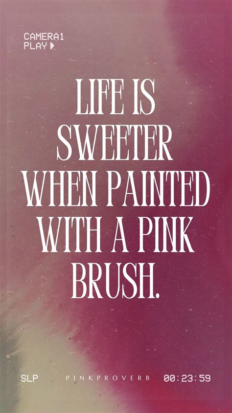 Positive Pink Quotes