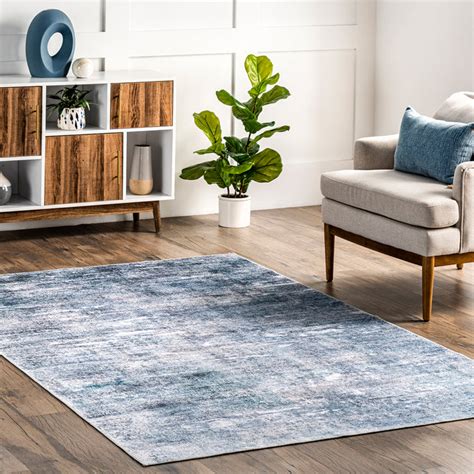 Katia Modern Abstract Machine Washable Area Rug | Dorm Essentials - Dormify