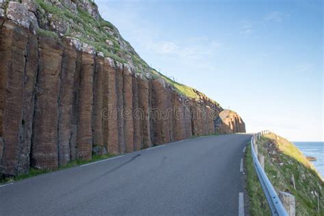 Basalt Columns on Suduroy on the Faroe Islands Stock Image - Image of ...