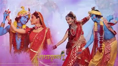 Radha Krishna: Radha & Krishna's Holi Romance | Star Bharat Radha Krishna Serial News - YouTube