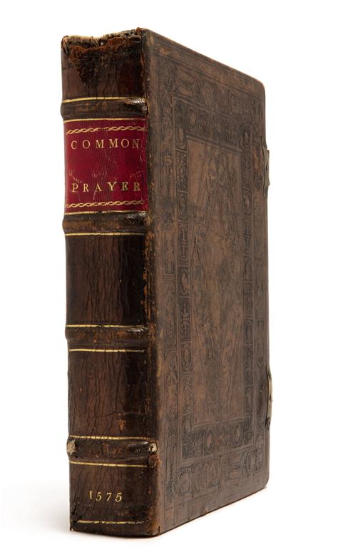 BOOK OF COMMON PRAYER | The Book of Common Prayer. London: Richard Jugge, [?1577]; [Bound with ...