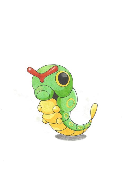 Caterpie [Pokemon drawing] by UnlooseArt on DeviantArt