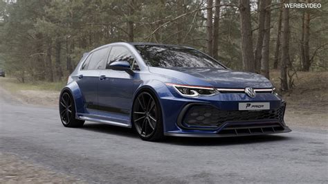 2022 Volkswagen Golf GTI Gets Digital Widebody Kit From Prior Design ...