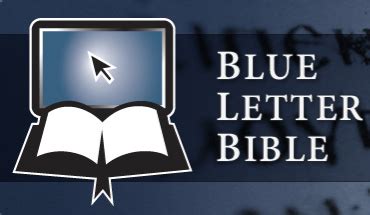 Blue Letter Bible Outline Of Biblical Usage