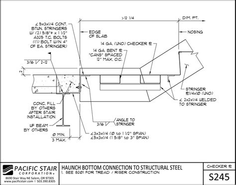 Checker Plate Stairs & Landings | Pacific Stair Corporation