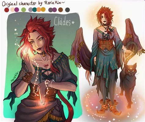 ArtStation - Clàdes (original character) study, Rerin Kin in 2022 ...