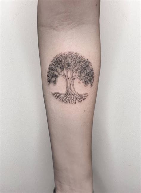 Tree of life // fineline // | Tatuaje del árbol de la vida, Diseños del tatuaje del árbol ...