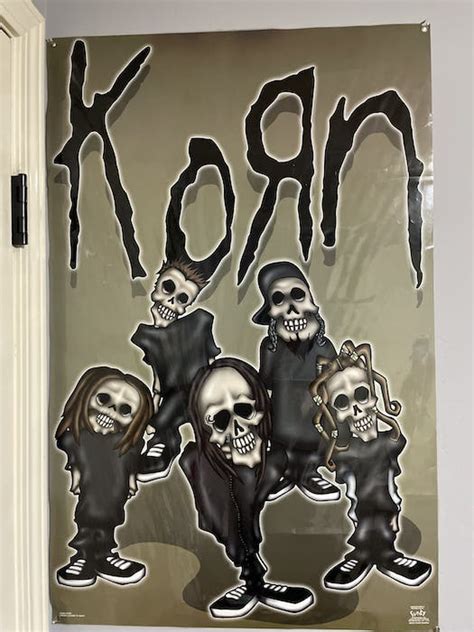 Vintage 2002 KoRn band poster | Grailed