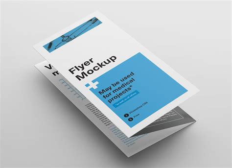 Free Z-Fold Brochure Mockup PSD - Good Mockups