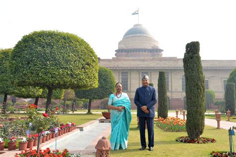 Udyanotsav begins: Mughal Garden opens doors to public from February 5 as fresh flowers blooms ...