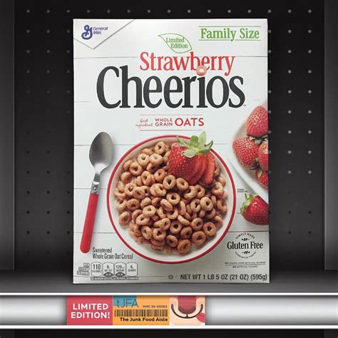 Strawberry Cheerios - The Junk Food Aisle