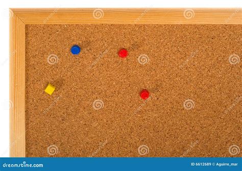 Cork notice board stock image. Image of board, reminder - 6612689