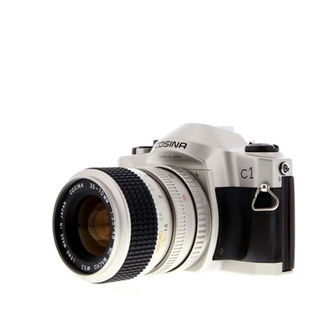 Cosina C1S 35mm SLR Camera, Black with 35-70mm f/3.5-4.8 MC Macro Lens ...