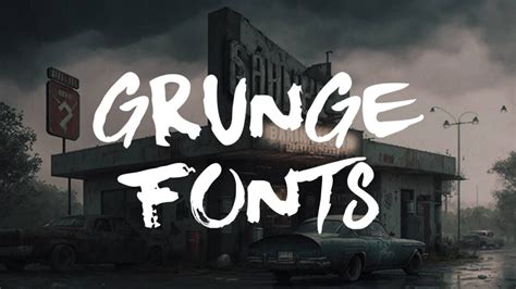 28 Authentic Grunge Fonts To Make Your Designs Pop | HipFonts