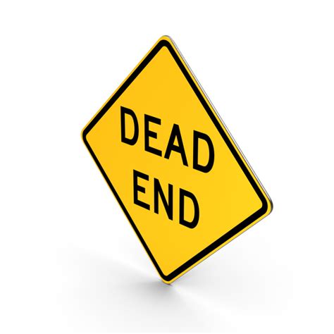 Dead End Road Sign PNG Images & PSDs for Download | PixelSquid - S11290390B