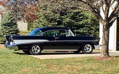 1957 Chevrolet Bel Air Black RWD Manual - Classic Chevrolet Bel Air 1957 for sale