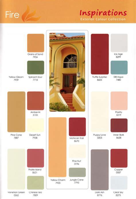 BERGER INSPIRATIONS – EXTERIOR COLOUR COLLECTION – Paint Plus