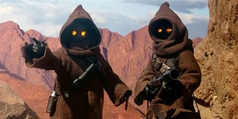 What Do 'Star Wars' Jawas Look Like Under Their Hoods?