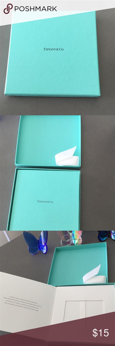 Tiffany & Co. Gift-Card Box & Ribbon Like new. Tiffany & Co. Jewelry ...