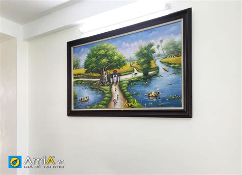 tranh-lang-que-dong-que-viet-nam-treo-tuong-dep-y-nghia-tsd-388b - AmiA - Nội thất đẹp, Giá rẻ ...