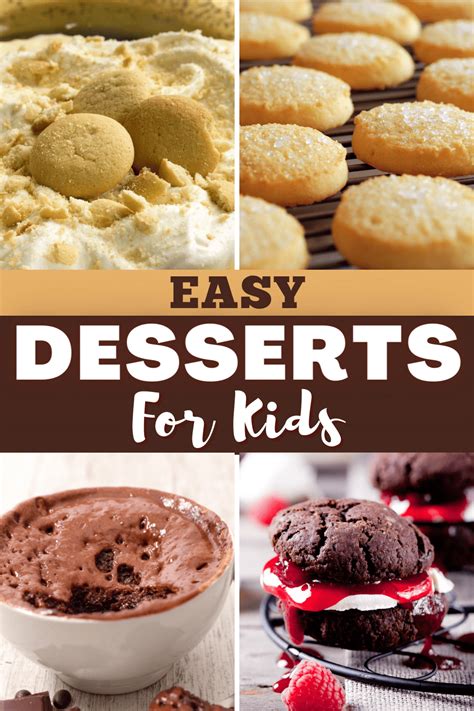 17 Easy Desserts for Kids - Insanely Good