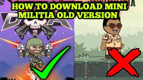 how to download mini militia old version |how to download old version of mini militia # ...