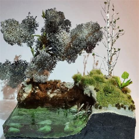 nature diorama i made. : r/dioramas