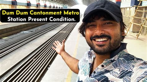 Dum Dum Cantonment Metro Station Present Condition | Noapara - Barasat Metro Line 4 Kolkata | Ep ...