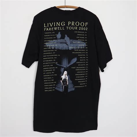 2002 Cher Living Proof Tour Shirt – WyCo Vintage