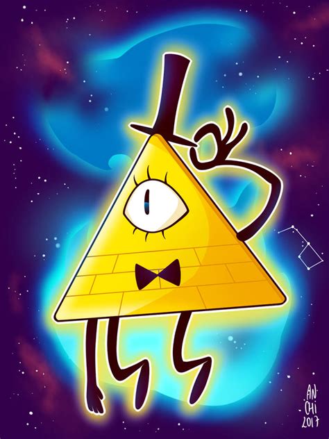 GRAVITY FALLS - Bill Cipher by Anael-AnChi on DeviantArt