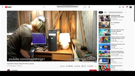 smashthings1 Smashes Keyboard - YouTube