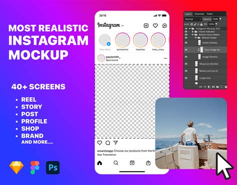 instagram post mockup 2023 template psd download (1) | Images :: Behance